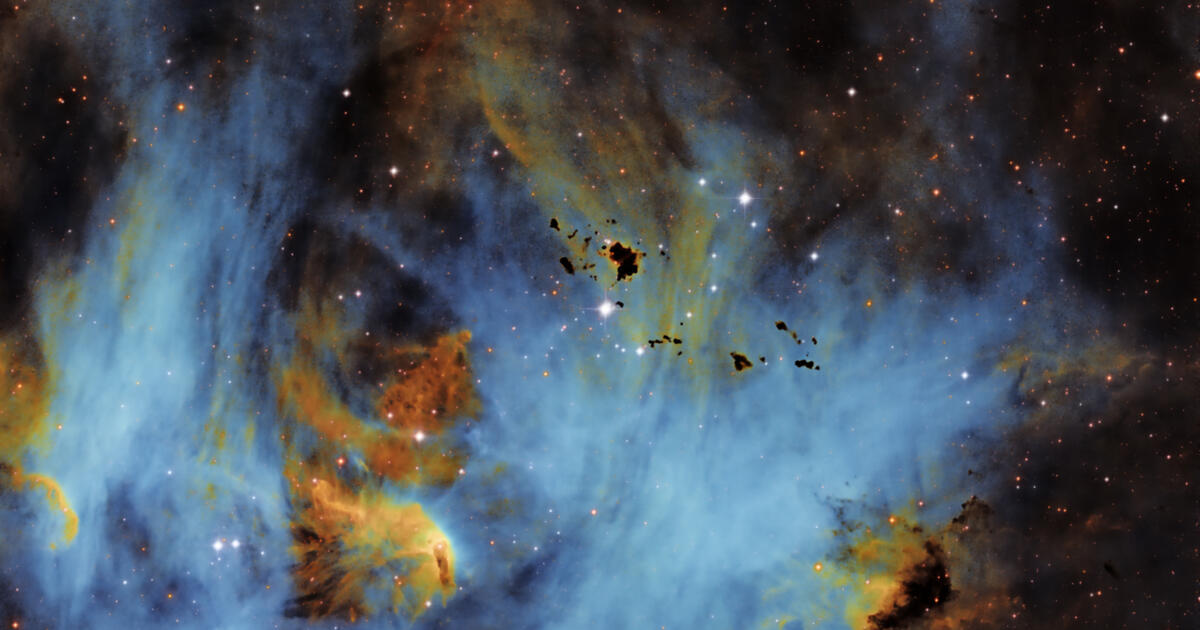 IC 2944 - Running Chicken Nebula | Telescope Live